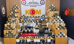 Samsun'da 1 milyondan fazla makaron ele geçirildi