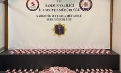 Samsun'da 15 bin 750 uyuşturucu hap ele geçirildi