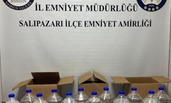 Samsun'da 60 litre etil alkol ele geçirildi