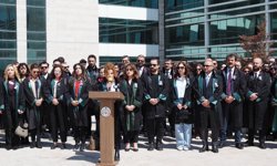 Samsun'da avukat Hatice Kocaefe'nin silahla vurularak öldürülmesi protesto edildi