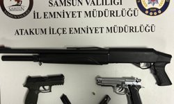 Samsun'da havaya ateş açan şüpheli yakalandı