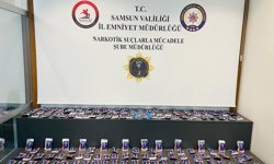 Samsun'da ikametinde 6 bin 663 sentetik uyuşturucu hap bulunan zanlı yakalandı