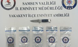 Samsun'da uyuşturucu operasyonunda 2 zanlı yakalandı
