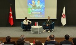 Samsun'da 'Yeşil Sahalardan Mavi Denizlere' söyleşi düzenlendi