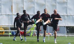 Samsunspor, Beşiktaş maçının hazırlıklarını sürdürdü