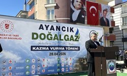 Sinop'ta doğal gaz yatırımları için tören düzenlendi