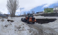 Şırnak'ta kar kalınlığının 5 metreye ulaştığı Faraşin Yaylası'nın yolu ulaşıma açıldı