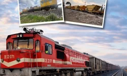 Suriye sınırındaki demiryolu hatları yeniden hizmete açıldı