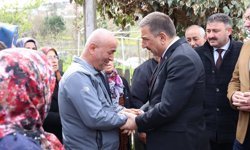 ACILI AİLEYE BAŞSAĞLIĞI DİLEDİLER