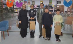 Tekkeköy'de Kütüphane Haftası etkinliği düzenlendi