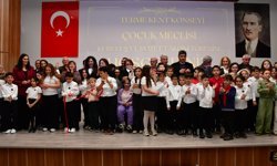 Terme'de Çocuk Meclisi kuruldu