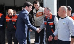 Tokat Belediye Başkanı Yazıcıoğlu, belediye personeli ile bir araya geldi