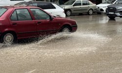 Tokat'ta sağanak etkili oldu