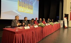 Trabzon'da 'Gökyüzü Seni Çağırıyor' söyleşisi düzenlendi