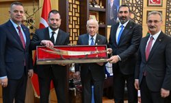 Trabzonspor Kulübü Başkanı Doğan, MHP Genel Başkanı Bahçeli'yi ziyaret etti