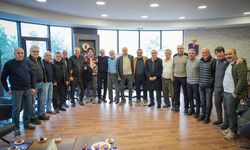 Trabzonspor Teknik Direktörü Fatih Tekke'ye ziyaret