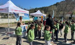 Türkeli'de öğrenciler sağlık konusunda bilgilendirildi