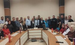 Vezirköprü Devlet Hastanesinde emekli personele veda programı düzenlendi