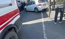 KIŞLA'DA 3 ARAÇLI KAZA...