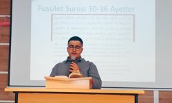 Yeşilyurt'ta Kur'an-ı Kerim'i güzel okuma yarışması düzenlendi