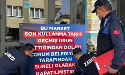Zabıta, A101 Market şubesini kapattı