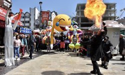 3. Ordu Şehir Tiyatroları Festivali kortej yürüyüşüyle başladı