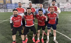Ağrı'da kurumlarar arası bol gollü galibiyet