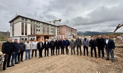 AK Parti Karabük heyetinden Eskipazar'da inceleme yaptı