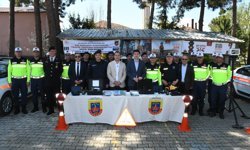 Alaçam'da 'Karayolları Güvenliği ve Trafik Haftası' etkinliği düzenlendi