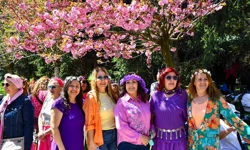 Ankaralı kadınlar baharı Sakura Şenliği'yle karşıladı