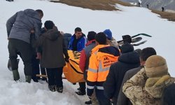 Artvin'de çığ altında kalan çobanın cansız bedenine ulaşıldı