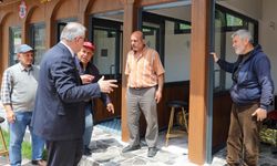 Bafra'da ayakkabı boyacıları yeni çarşısına kavuştu