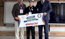 Bafra'da ortaokul öğrencileri arasında bilimsel proje yarışması düzenlendi