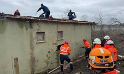 Bartın'da sel afeti saha tatbikatı gerçekleştirildi
