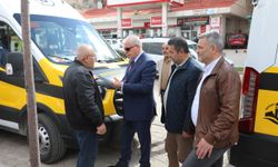 Bayburt Belediyesi şehir içi ulaşımda araç parkını genişletti
