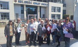 ADLİYEYE GİDİP DİLEKÇELERİNİ VERDİLER
