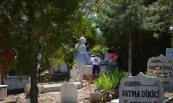 Dodurga'da arife günü mezarlıklar ziyaret edildi