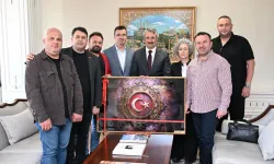 Edirne Gazeteciler Derneği'nden Vali Sezer'e ziyaret