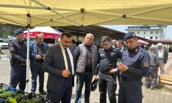 İhsangazi Kaymakamı Şahin pazar esnafını ziyaret etti