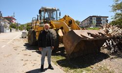 İş makinesi operatörü Havza'daki selde 30 kişiyi kurtardı