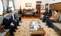 Kastamonu Valisi Dallı engelli derneklerinin başkanlarıyla bir araya geldi