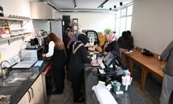 Kastamonu'daki ekolojik markette 'ekşili pilav' ikramı yapıldı
