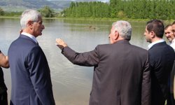 MHP Tokat Milletvekili Bulut, taşkından etkilenen alanlarda incelemelerde bulundu