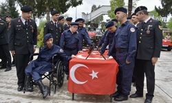 Ordu'da engelli gençler bir günlük temsili askerlik yaptı