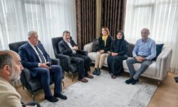 Samsun Valisi Tavlı, şehit ailesini ziyaret etti