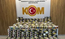 Samsun'da 43 bin 200 makaron ele geçirildi