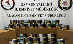 Samsun'da kaçak makaron operasyonunda 1 kişi yakalandı