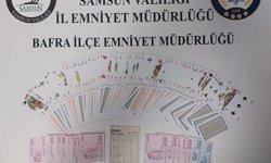 Samsun'da kumar oynayan 5 kişiye 58 bin lira ceza kesildi