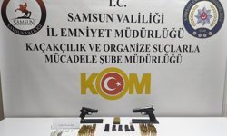 Samsun'da silah ve uyuşturucu operasyonunda 1 zanlı yakalandı