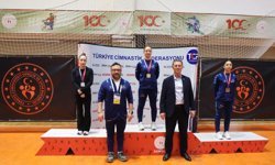 Samsun'da Trambolin Türkiye Şampiyonası sona erdi